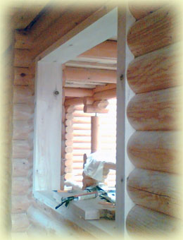 отделка проемов в деревянном доме